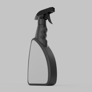Mock-up recipient cu pulverizator pentru produse de curățenie, 750 ml